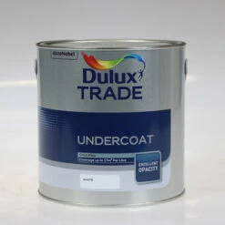 DULUX TRADE PAINT UNDERCOAT WHITE 2.5L