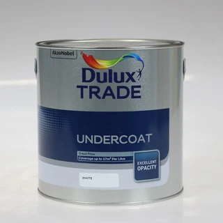 DULUX TRADE PAINT UNDERCOAT WHITE 2.5L 3 DULUX TRADE PAINT UNDERCOAT WHITE 2.5L