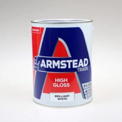 ARMSTEAD TRADE PAINT HIGH GLOSS BRILLIANT WHITE 5L