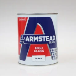 ARMSTEAD TRADE PAINT HIGH GLOSS BLACK 1L