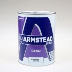 ARMSTEAD TRADE PAINT SATIN BRILLIANT WHITE 5L