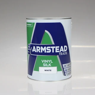 ARMSTEAD TRADE PAINT VINYL SILK WHITE 5L 3 ARMSTEAD TRADE PAINT VINYL SILK WHITE 5L