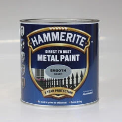 HAMMERITE METAL PAINT SMOOTH SILVER 2.5L