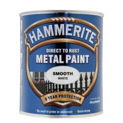 HAMMERITE METAL PAINT SMOOTH WHITE 2.5L