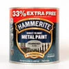 HAMMERITE METAL PAINT HAMMERED SILVER 750ML -Love Garden i976984 0