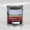 RONSEAL RADIATOR PAINT BRILLIANT WHITE SATIN 750ML 37506 -Love Garden i978847 0