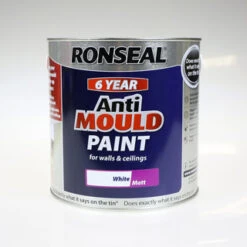 RONSEAL ANTI MOULD PAINT WHITE MATT 2.5L 36624