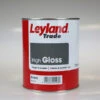 LEYLAND PAINT GLOSS BLACK 0.75LTR -Love Garden i979108 0
