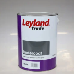LEYLAND PAINT UNDERCOAT WHITE 5LTR