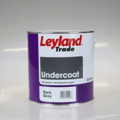 LEYLAND PAINT UNDERCOAT DARK GREY 2.5LTR