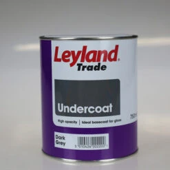 LEYLAND PAINT UNDERCOAT DARK GREY 0.75LTR