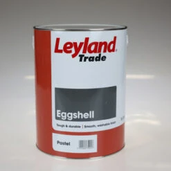 LEYLAND PAINT EGGSHELL BRILLIANT WHITE 0.75LTR
