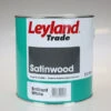 LEYLAND PAINT SATINWOOD BRILLIANT WHITE 2.5LTR -Love Garden i979159 0
