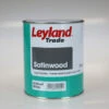 LEYLAND PAINT SATINWOOD BRILLIANT WHITE 0.75LTR -Love Garden i979162 0