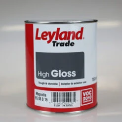 LEYLAND PAINT GLOSS MAGNOLIA 0.75LTR