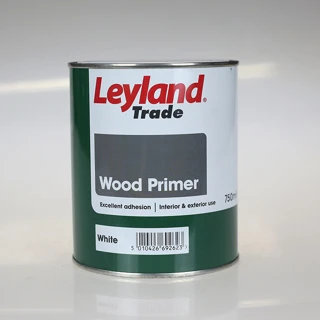 LEYLAND WOOD PRIMER WHITE 0.75LTR 3 LEYLAND WOOD PRIMER WHITE 0.75LTR