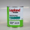 LEYLAND PAINT FAST DRY SATIN BRILLIANT WHITE 750ML 2 LEYLAND PAINT FAST DRY SATIN BRILLIANT WHITE 750ML -Love Garden i979990 0
