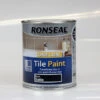 RONSEAL TILE PAINT ONE COAT BLACK 750ML 35057 -Love Garden i982549 0