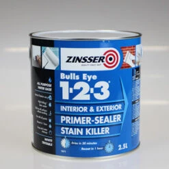 ZINSSER BULLS EYE 123 PRIMER SEALER 2.5L