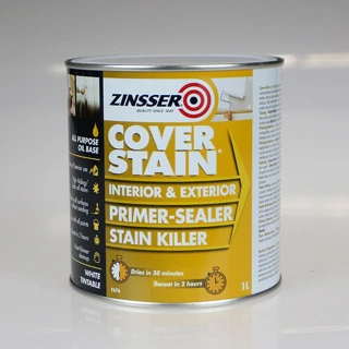 ZINSSER COVERSTAIN PRIMER SEALER 1L 3 ZINSSER COVERSTAIN PRIMER SEALER 1L