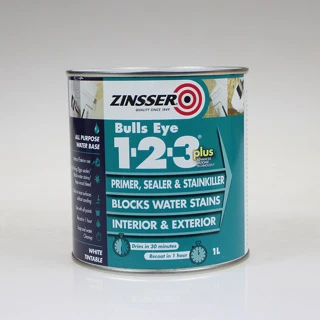 ZINSSER BULLS EYE 123 PLUS 1L 3 ZINSSER BULLS EYE 123 PLUS 1L