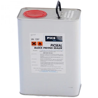 BLOCK PAVING SEALER PICSEAL MATT FINISH BS2 5L FOR USE ON BLOCK PAVING AND NATURAL STONE 3 BLOCK PAVING SEALER PICSEAL MATT FINISH BS2 5L FOR USE ON BLOCK PAVING AND NATURAL STONE