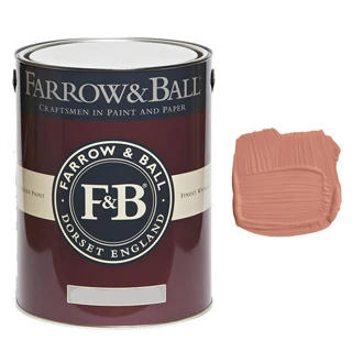 FARROW & BALL PAINT 5L ESTATE EMULSION RED EARTH NO. 64 3 FARROW & BALL PAINT 5L ESTATE EMULSION RED EARTH NO. 64