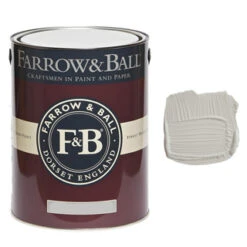 FARROW & BALL PAINT 5L ESTATE EMULSION PAVILION GRAY NO. 242