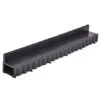 ACO CHANNEL BRICKSLOT HEXDRAIN DOMESTIC WITH BLACK PLASTIC GRATING 1MTR 319561 QUO237607 -Love Garden i993634 0