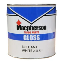 GLOSS PAINT BRILLIANT WHITE 2.5L MACPHERSON 5027819