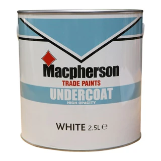 UNDERCOAT PAINT WHITE 2.5L MACPHERSON 5027897 3 UNDERCOAT PAINT WHITE 2.5L MACPHERSON 5027897