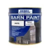 BEDEC BARN PAINT WHITE MATT 2.5L -Love Garden i997359 0
