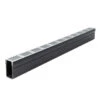 ACO THRESHOLD DRAIN WITH SILVER ALUMINIUM GRATING SLIMLINE 1MX61MMX100MM 19000 QUO226990 -Love Garden i998574 0