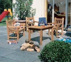 Barlow Tyrie Glenham Junior Childrens Armchair -Love Garden junior childrens collection in use f5019353eaf4314b44be670c77852503 original