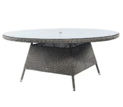 Alexander Rose Monte Carlo 1.8m Glass Top Table In Grey 6 Alexander Rose Monte Carlo 1.8m Glass Top Table In Grey -Love Garden monte carlo 1.8m glass top table in grey by alexander rose 36d02b7bdb0bc8daeff9f4a3ba25a342 original
