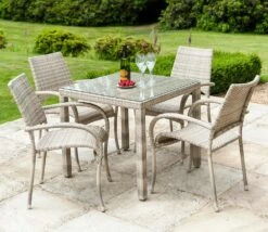 Alexander Rose Ocean Pearl Fiji Stacking Armchair