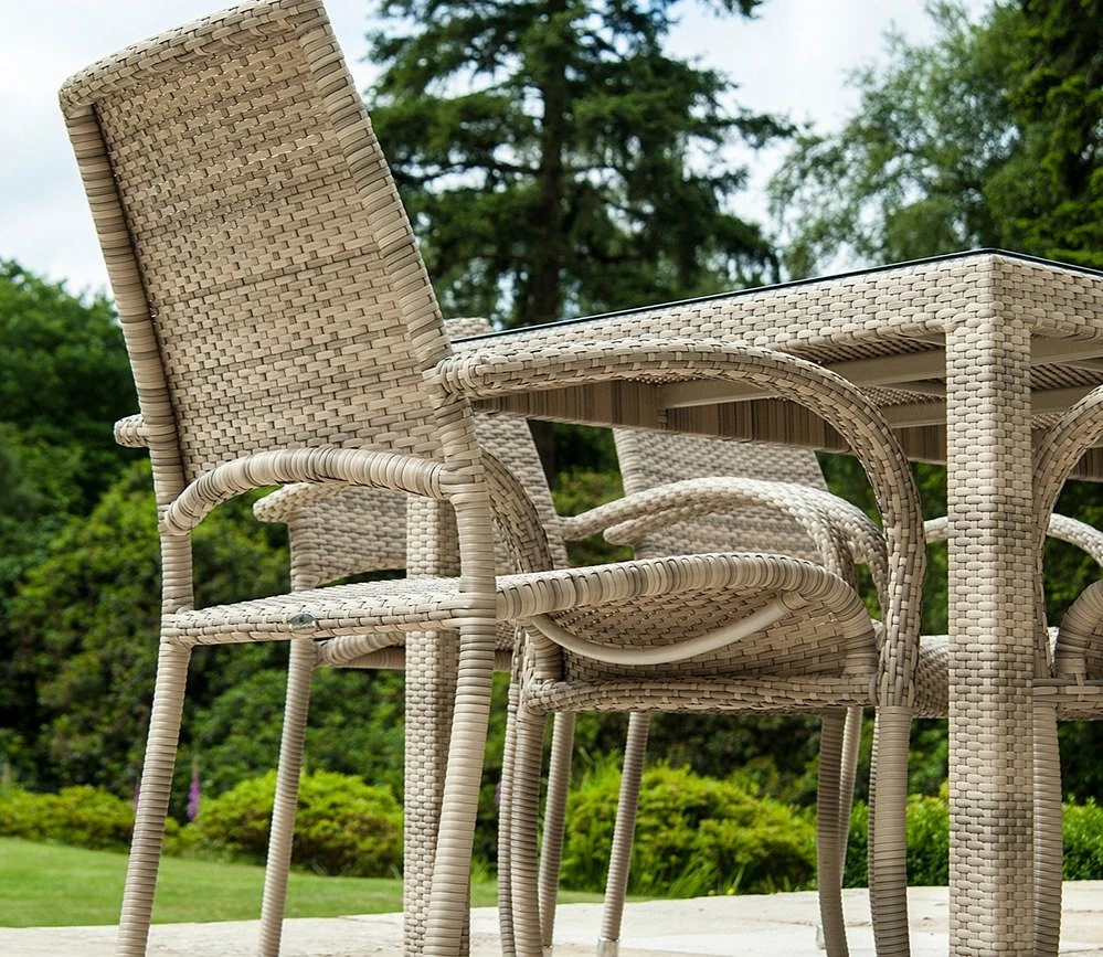 Alexander Rose Ocean Pearl Fiji Stacking Armchair 7 Alexander Rose Ocean Pearl Fiji Stacking Armchair - Image 5