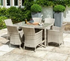 Alexander Rose Ocean Pearl Wave Armchair