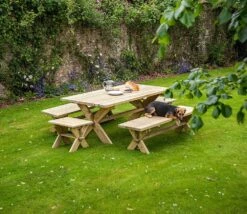 Alexander Rose Malu Pine Farmers Table 8 Alexander Rose Malu Pine Farmers Table -Love Garden pine farmers 1.9 x 1m table ac39db05413f17eb8631d63224f46f7f original