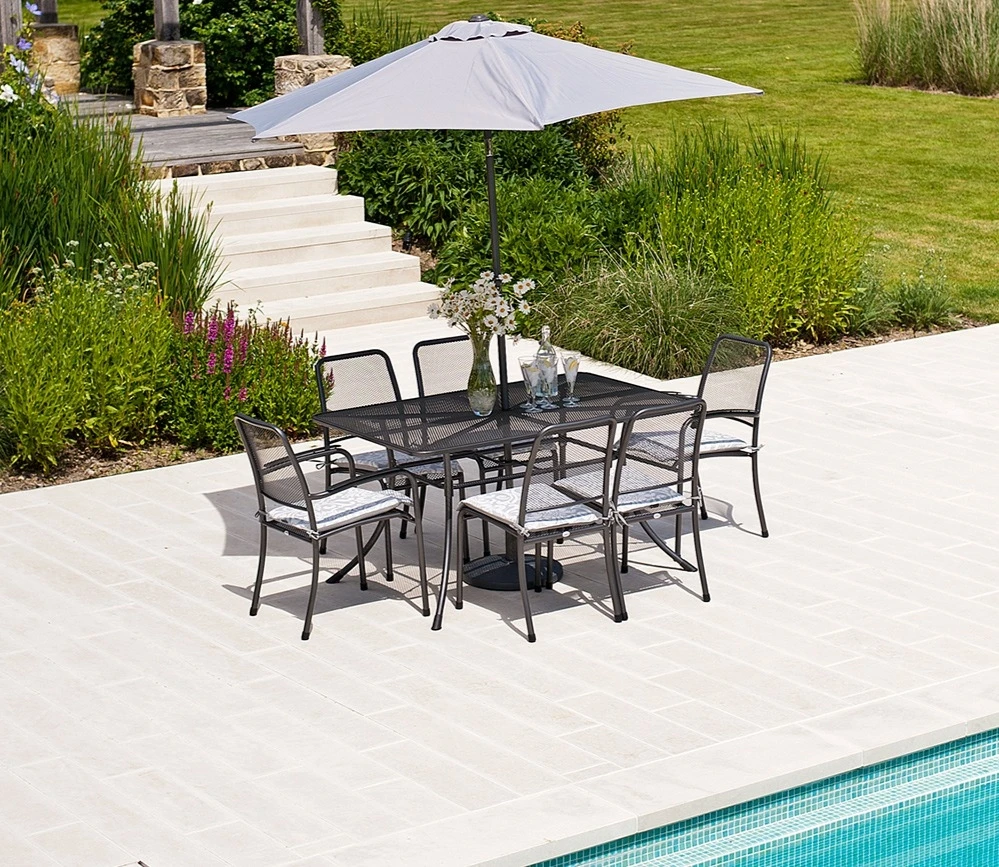 Alexander Rose Portofino 145 X 90cm Rectangular Table 3 Alexander Rose Portofino 145 X 90cm Rectangular Table