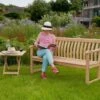 Alexander Rose Broadfield Roble 5ft Bench -Love Garden roble 5ft broadfield bench by alexander rose 61056200eb05715833f284f2dbaf25b3 original