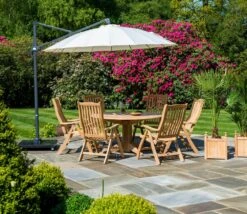 Alexander Rose Bengal Roble Folding Recliner