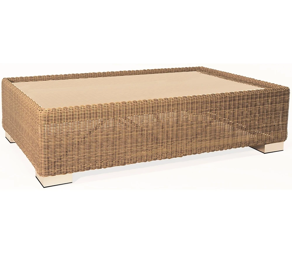 Alexander Rose San Marino Coffee Table With Glass Top 5 Alexander Rose San Marino Coffee Table With Glass Top - Image 3