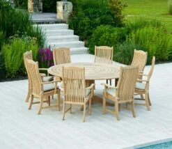 Alexander Rose Bengal Roble Armchair 14 Alexander Rose Bengal Roble Armchair -Love Garden side view of the slatted chair back. 84681ea8d911be7dd2656670cfb96418 original