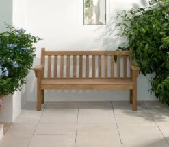 Barlow Tyrie London 150cm Bench Seat -Love Garden the 1.5m london bench seat b6b37502048eb82606f04942a936ed65 original