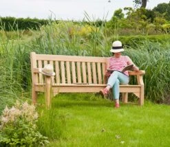 Alexander Rose Royal Park Teak 6ft Park Bench