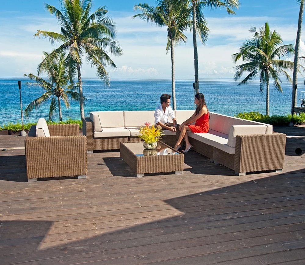 Alexander Rose San Marino Coffee Table With Glass Top 3 Alexander Rose San Marino Coffee Table With Glass Top