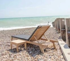 Alexander Rose Tivoli Roble Sunbed Side Table -Love Garden the side table paired up with a sunbed. 98759dc47869b2333d8b32c951e93881 original