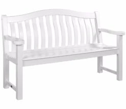 Alexander Rose Turnberry White Acacia 5ft Bench 8 Alexander Rose Turnberry White Acacia 5ft Bench -Love Garden white painted turnberry bench 5ft by alexander rose 90f559bfbd28abb587c49e7f1e579dcb original