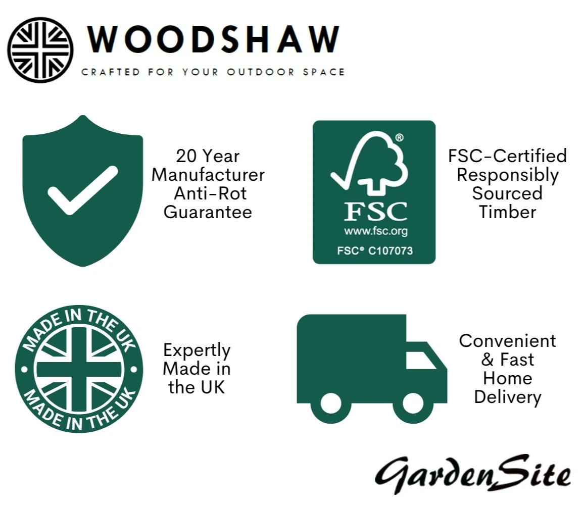 Woodshaw Hampton 5ft Bench 6 Woodshaw Hampton 5ft Bench - Image 4